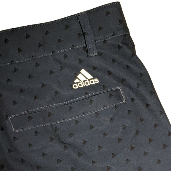 Adidas Ultimate 365 Allover Logo Adi Print Woven Shorts Royal Men's 36 - Picture 5 of 10